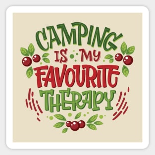 camping favorite therapy Sticker